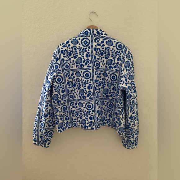 NWOT Boden Highbury Quilted Jacket Vine Tile - Picture 5 of 8